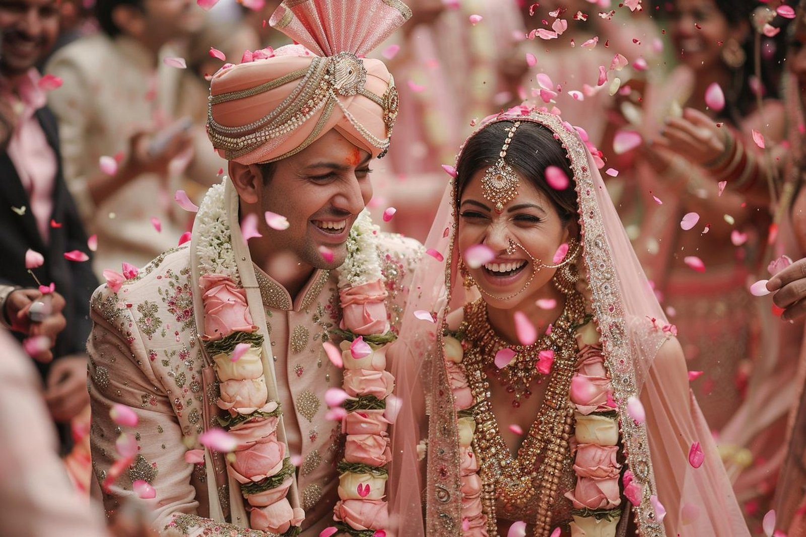 Brahmin wedding couple